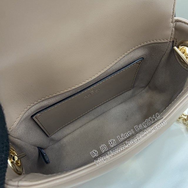 Gucci專櫃古馳最新款Marmont系列迷你原廠皮手提包女士鏈條肩背包 jh2441型號：811238